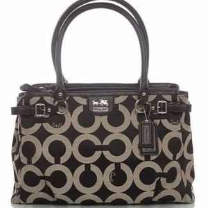 Authentic Coach Madison Op Art